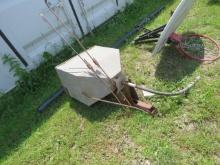 SEED BROADCASTER FOR A TRACTOR