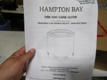 HAMPTON BAY GRANTWAY LOW SMOKE FIRE PIT