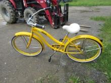 HUBERTS LEMONADE YELLOW BICYCLE