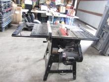 SAW STOP 10" CONTRACTOR SAW ON STAND