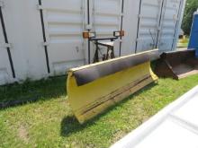 MINUTE MOUNT SNOW PLOW FOR TRUCK  WHAT WE HAVE IS