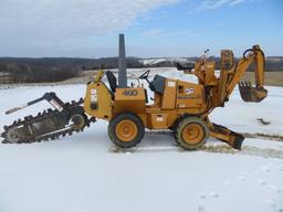 Case 460 diesel trencher