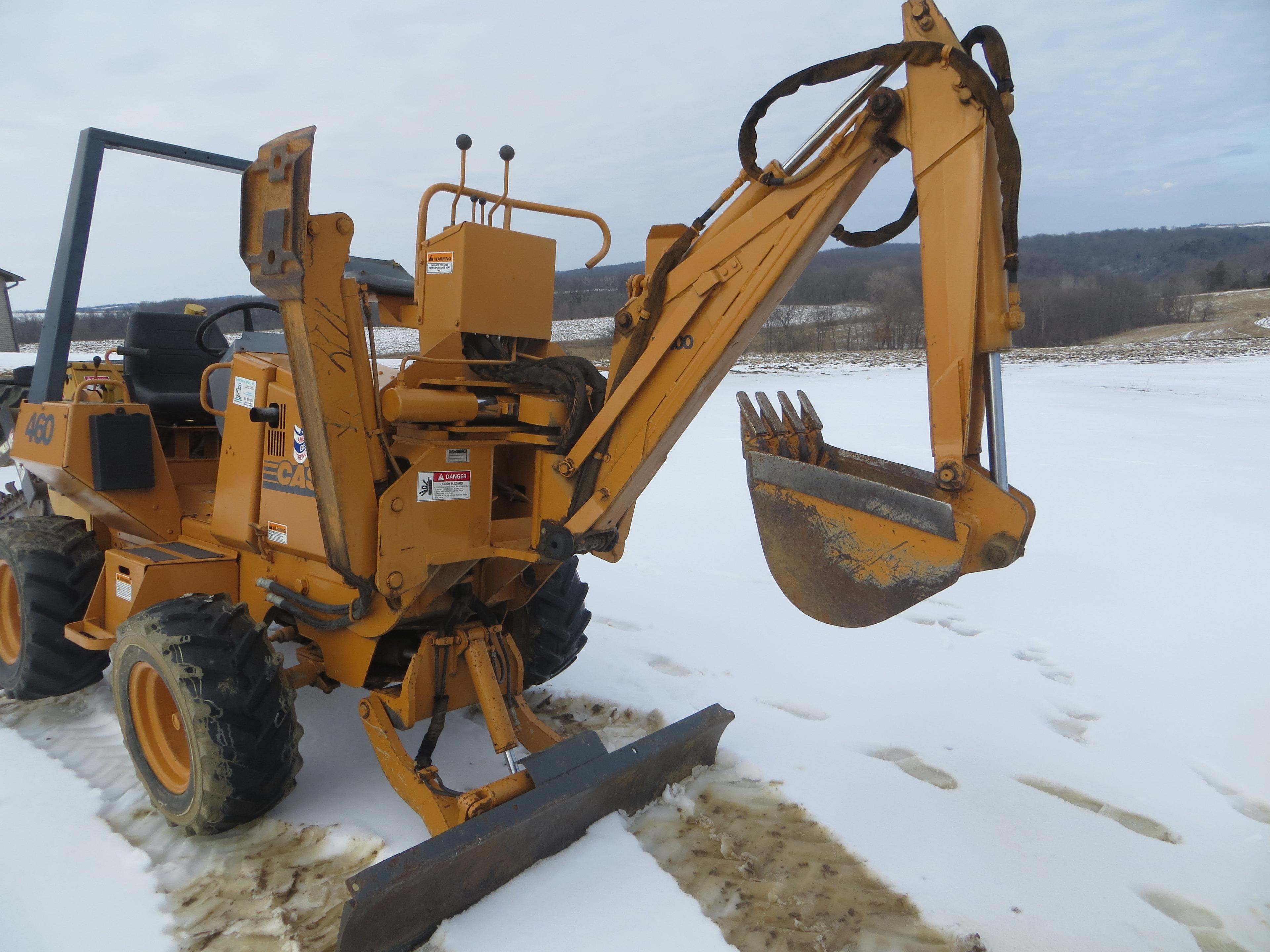 Case 460 diesel trencher