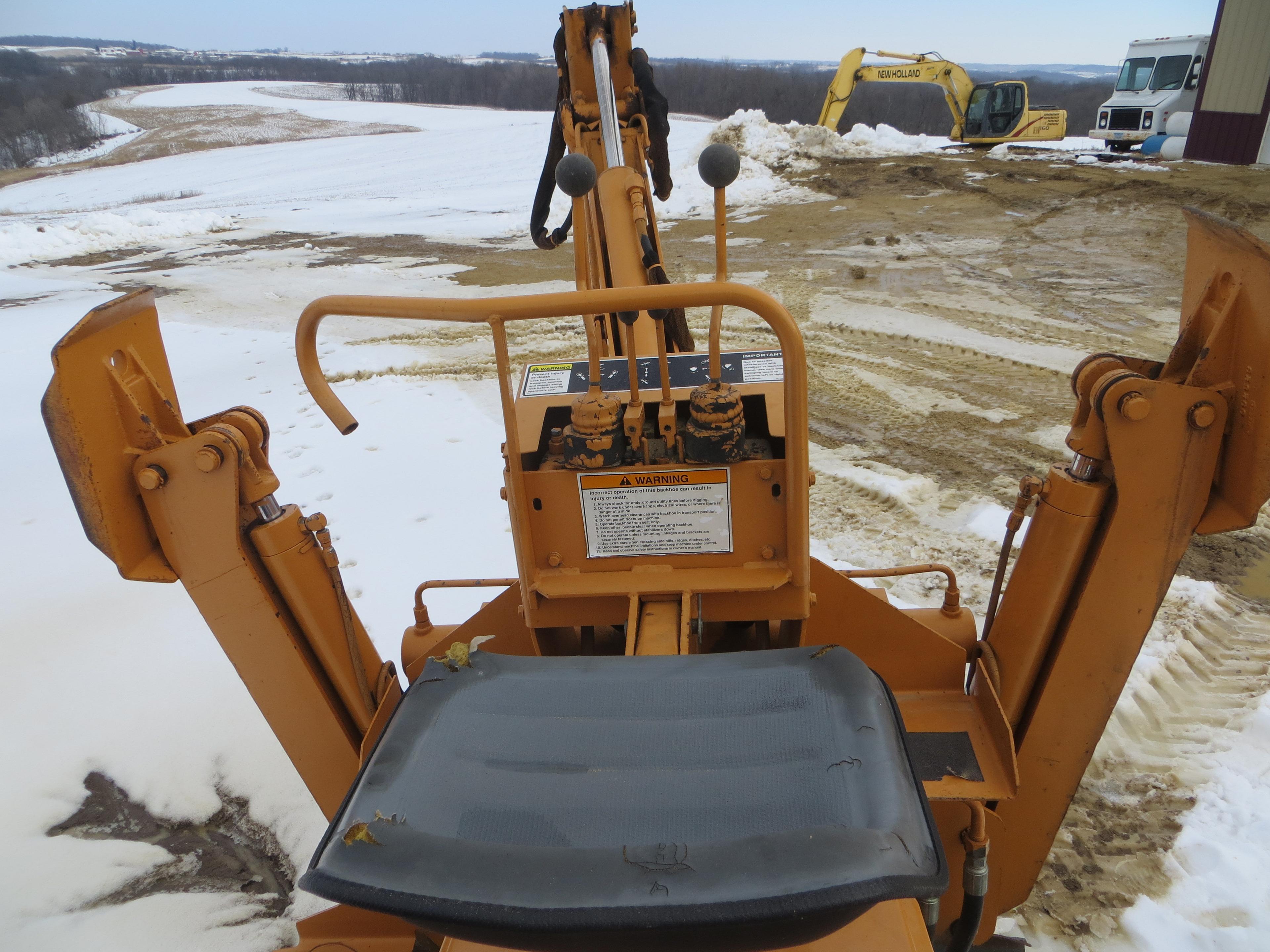 Case 460 diesel trencher
