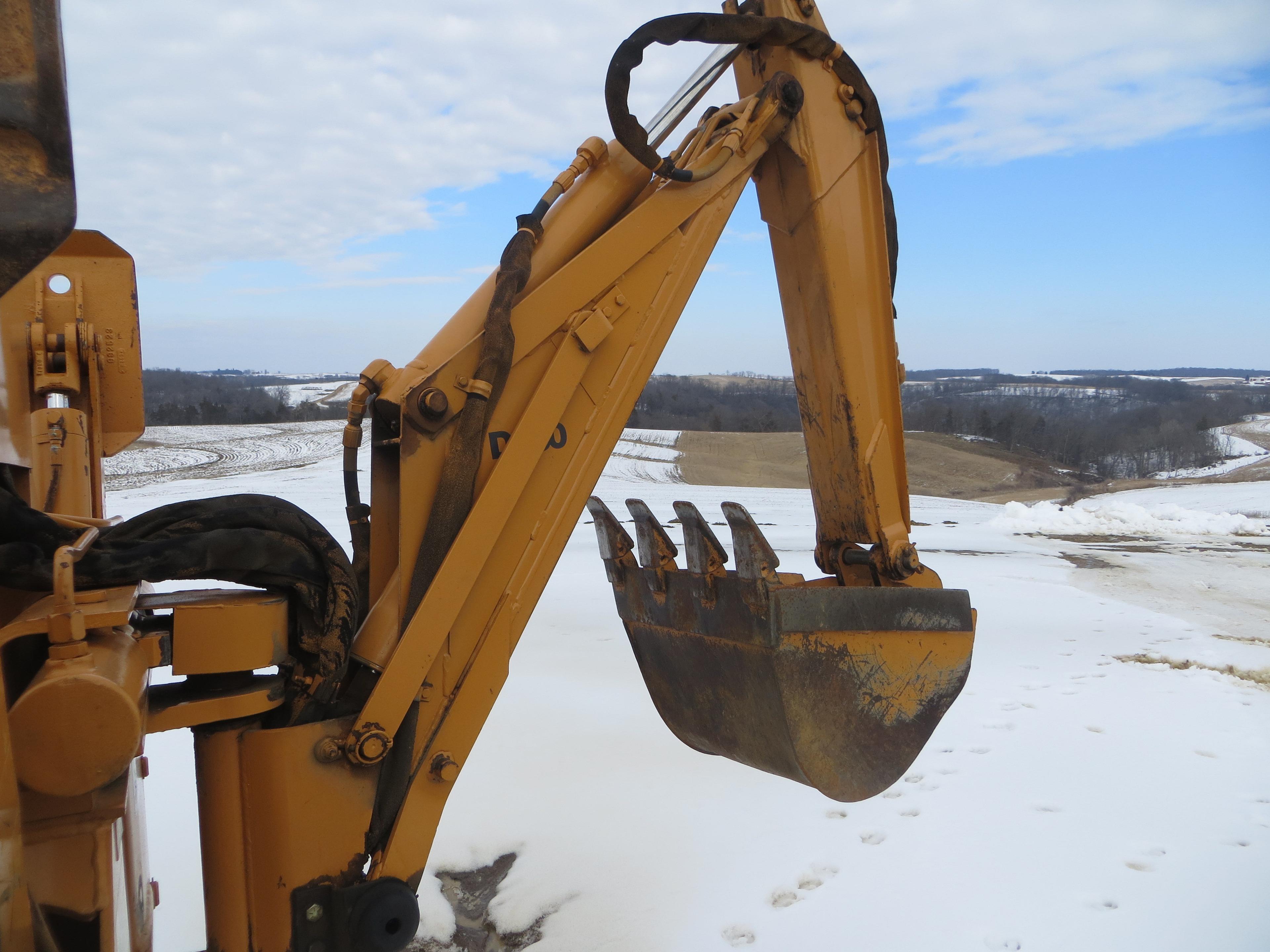 Case 460 diesel trencher