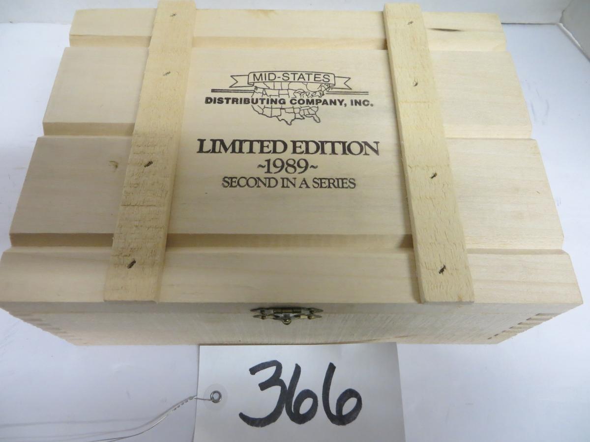 Farmall-4 1989 Second in A Series Tractors in Wood Box, Limited Edition