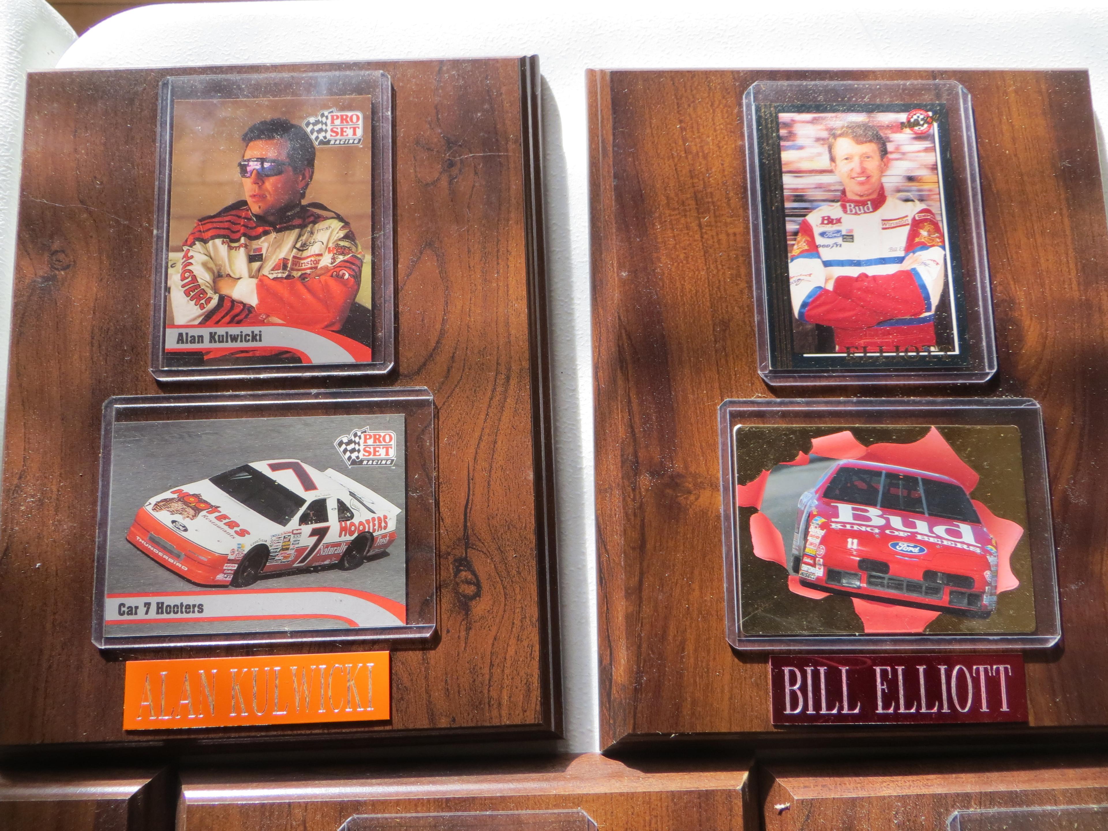 Walnut Palacks w/card of Nascar Racers