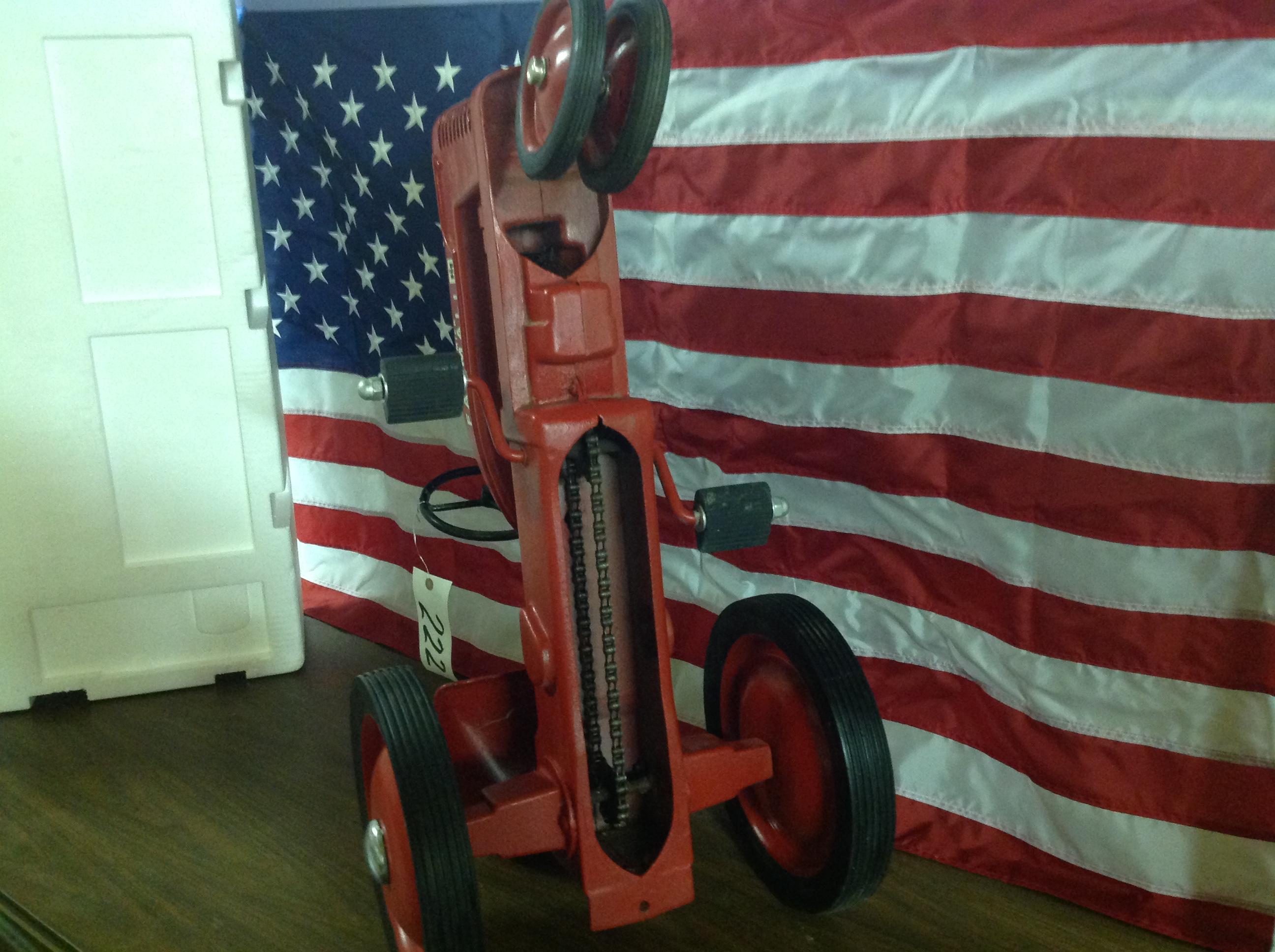 Farmall Open Grill Small H Pedal Tractor Restored	Dubuque, IA	Eska