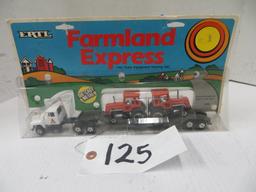 Ertl	Farmland Express AC semi w/2 tractors & trailer
