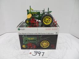 Ertl	JD A tractor w/290 Series cultivator  Precision #2