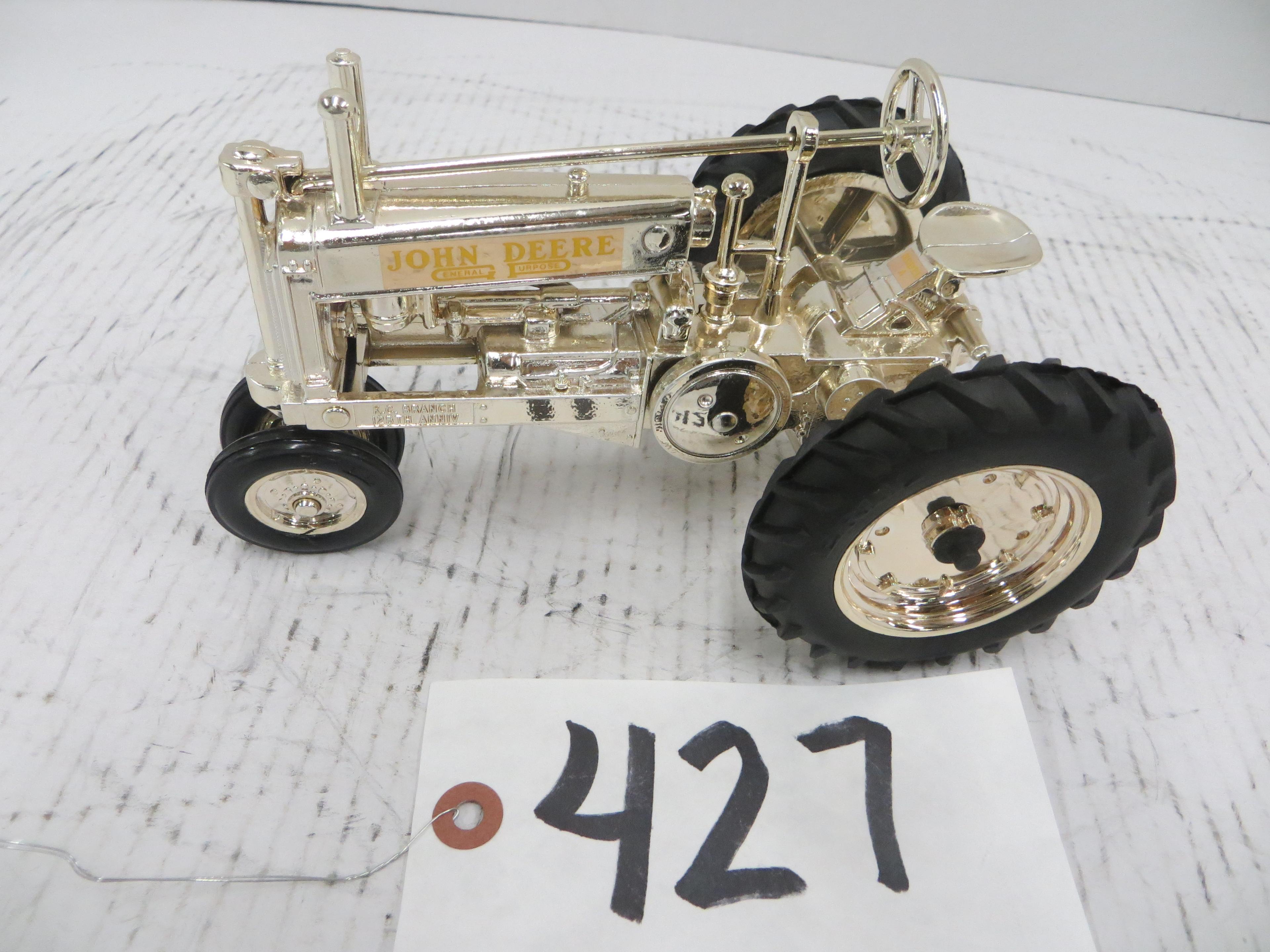 JD  K.C. Branch 125th Anniv chrome plated