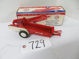 729	Tru Scale 	manure spreader w/box