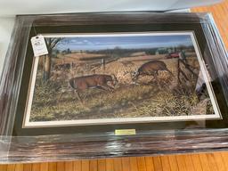 The Rivalry Continues 2005 Print by Greg Bordignon 41"W X 28"H