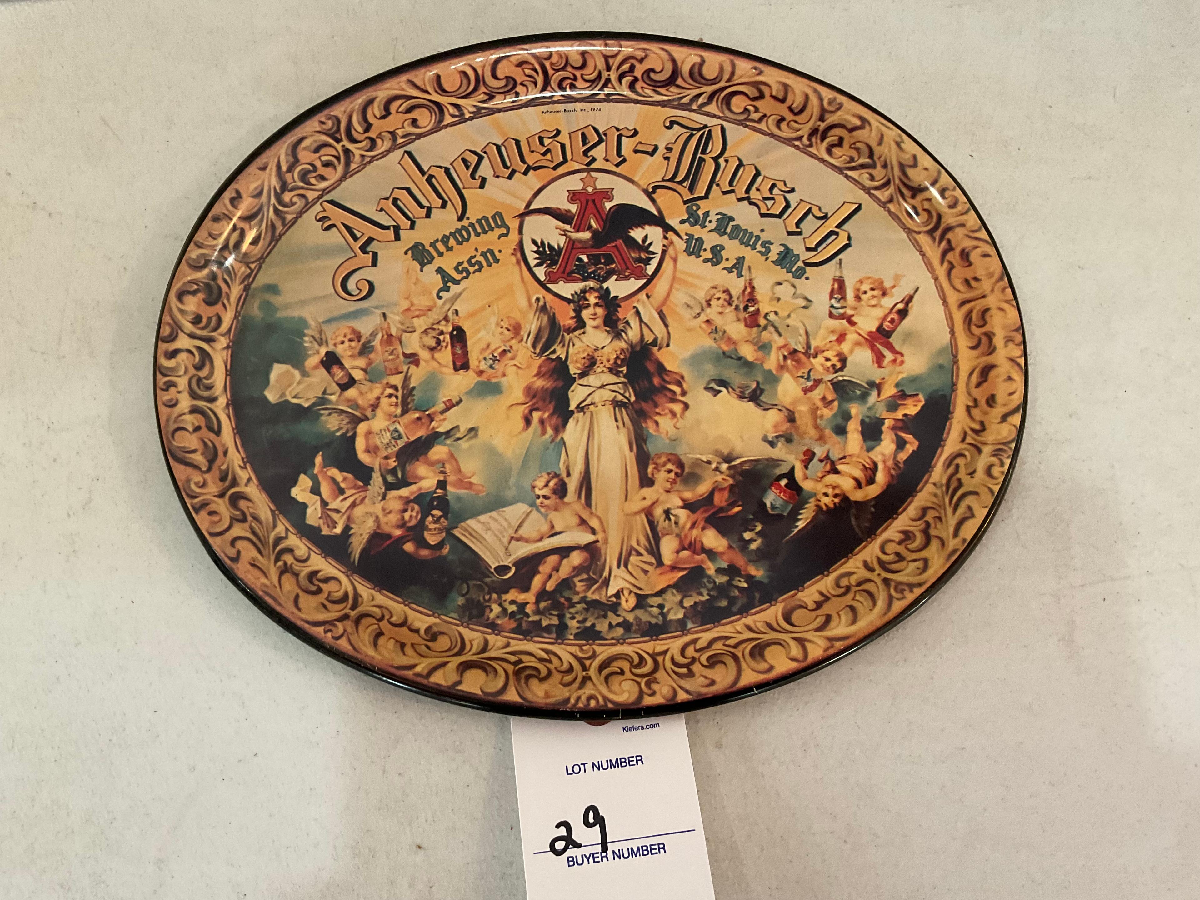 Anheuser Busch Serving Tray