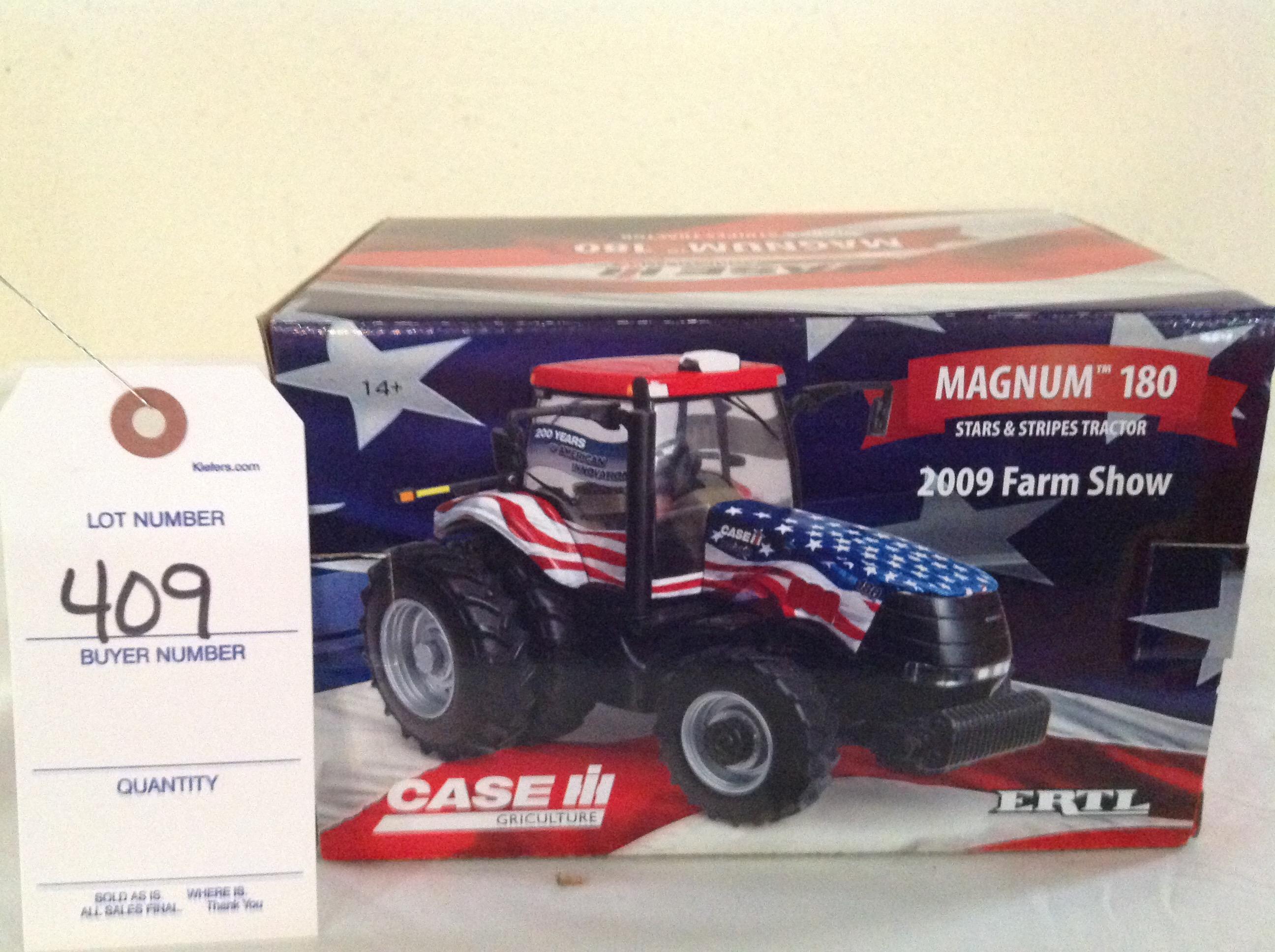 Etrl Magnum 180 Stars and Stripes Tractor 2009 Farm Progress show