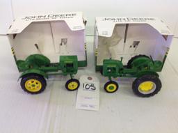 JD LA & JD 62 tractors missing steering wheel w/box's, Spec Cast