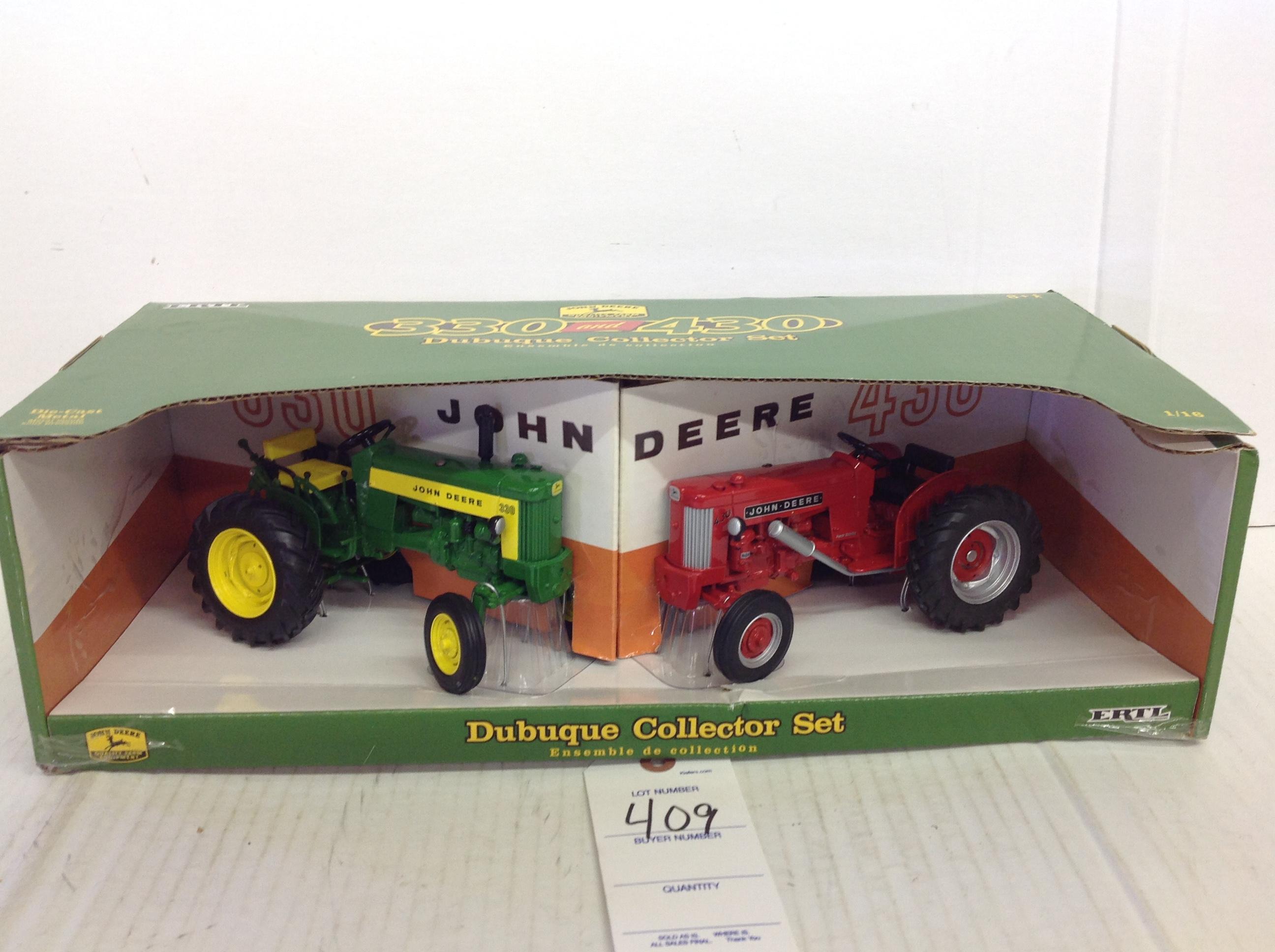 Dubuque Collector Set John Deere 330 and 430