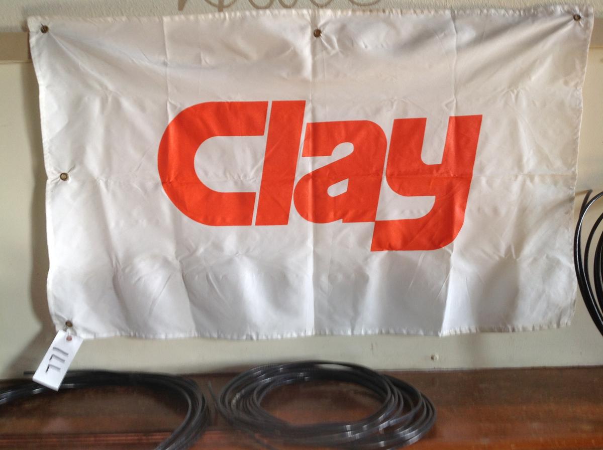Clay cloth flag