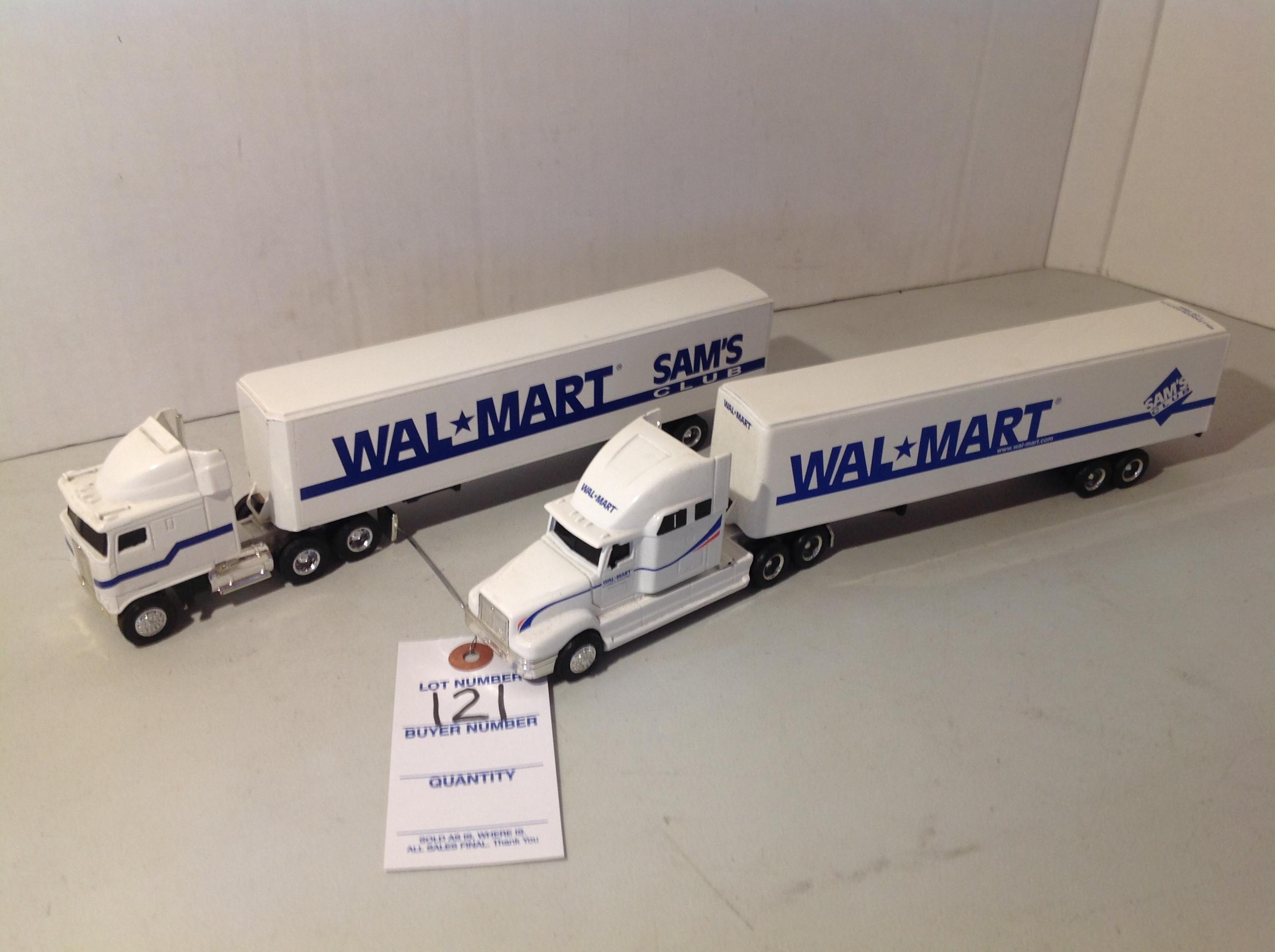 2 Walmart Semis