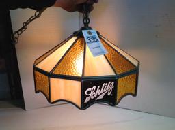Schlitz Beer light - Stained glass