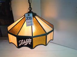 Schlitz Beer light - Stained glass