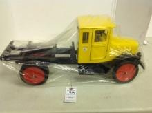Old Time Large Pressed Steel Yellow Cab Chassis Buddy L Look Alike