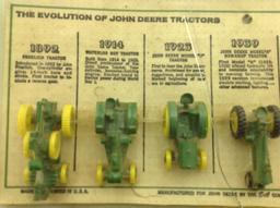 "The Evolution of John Deere Tractor" Rare made in Dyersville, IA, Authenti