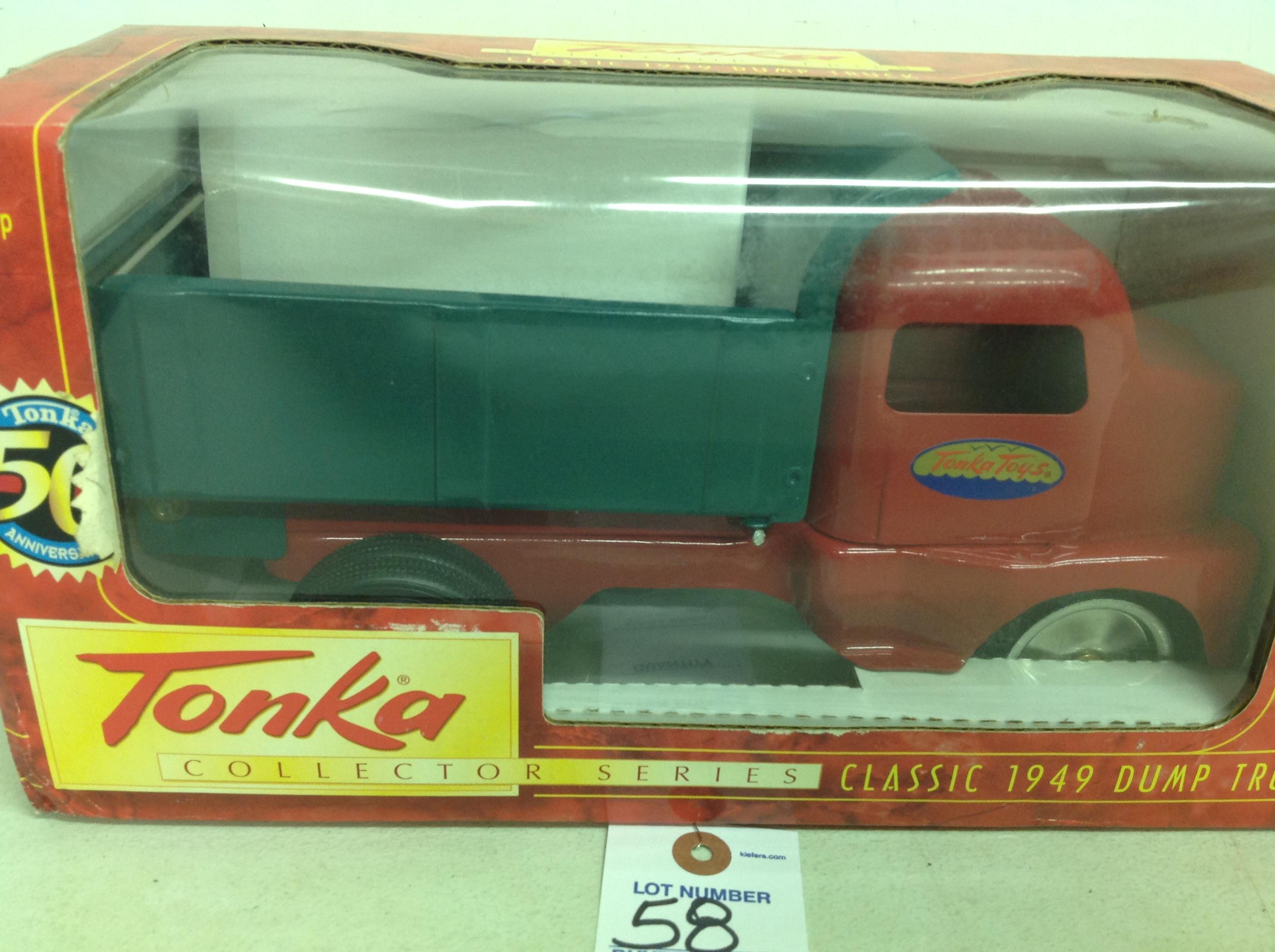 Tonka Classic 1949 Dump Truck, Collector Series, 50th Anniversary, 1/18 sca