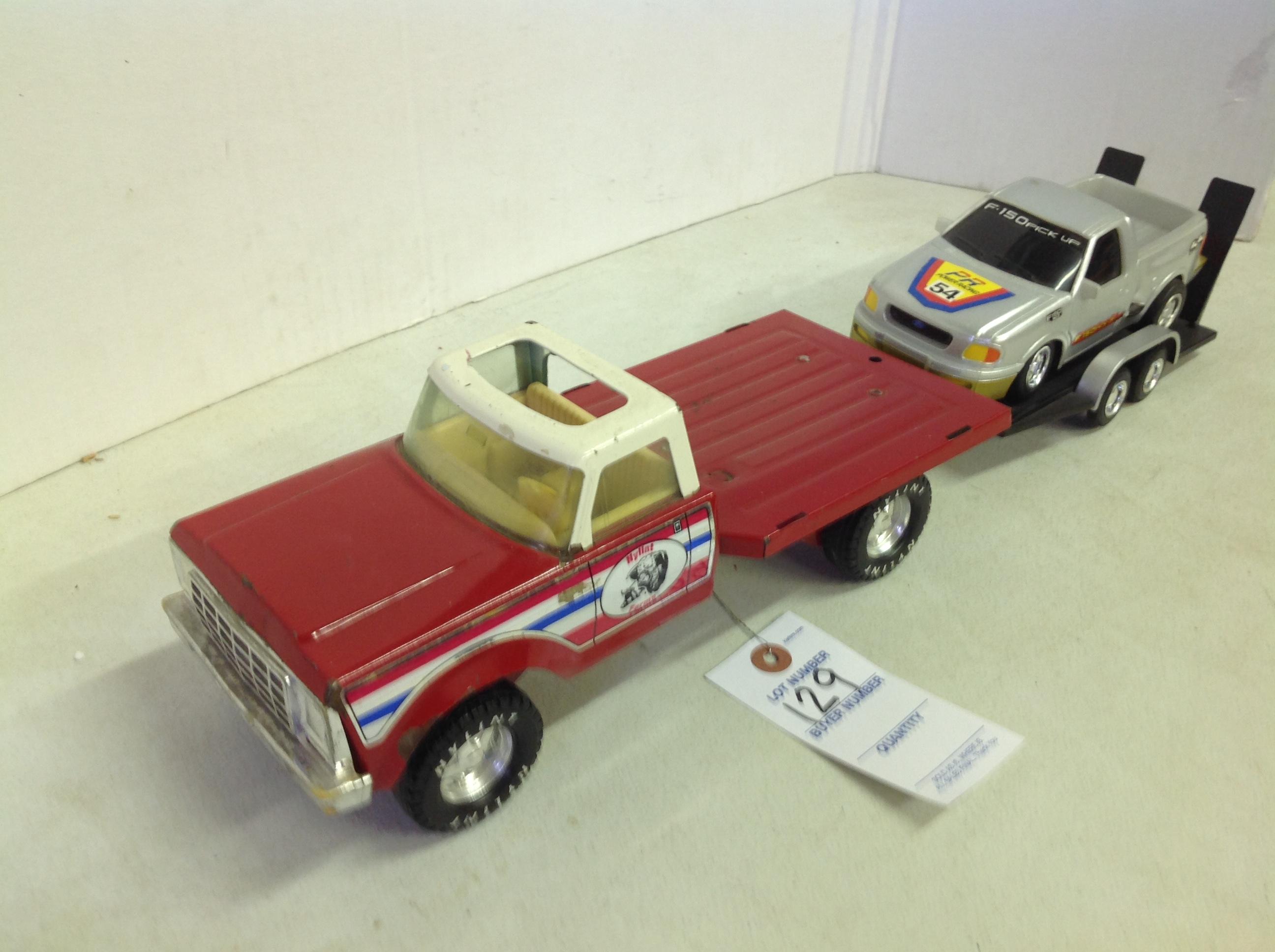 Nylint truck, trailer & F-150 truck