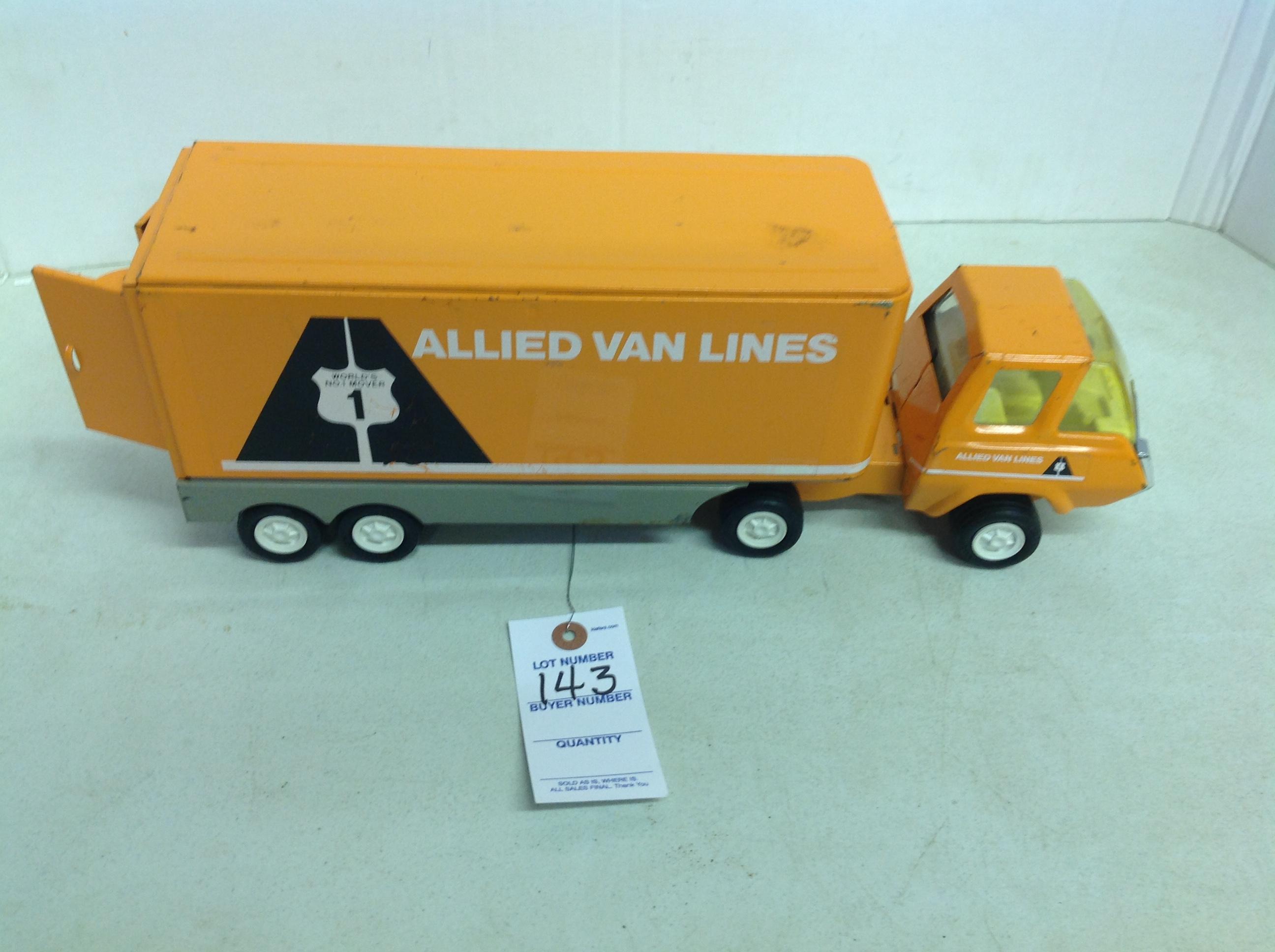 Tonka Allied Van Lines Moving Van