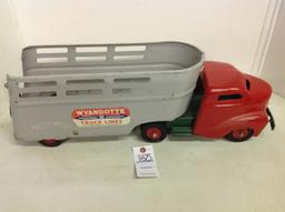 Wyandotte Pressed Steel Truck Lines toy Truck