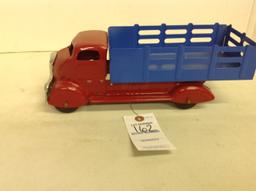 Marx Wyandotte tin Studebaker Stake Truck  Cab Over, repaint