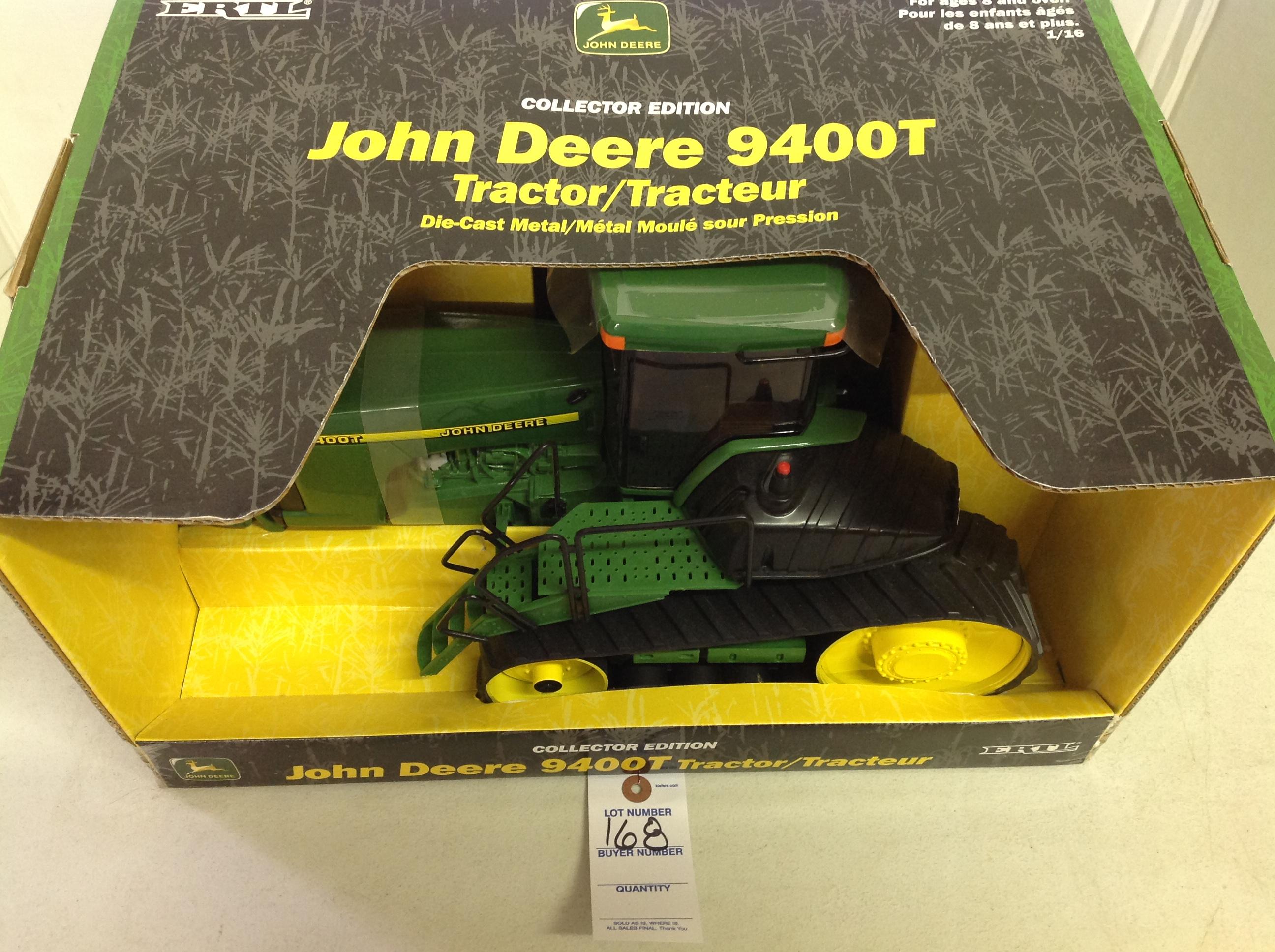 John Deere 9400T Tractor, Collector Edition, Ertl, NIB, Mint