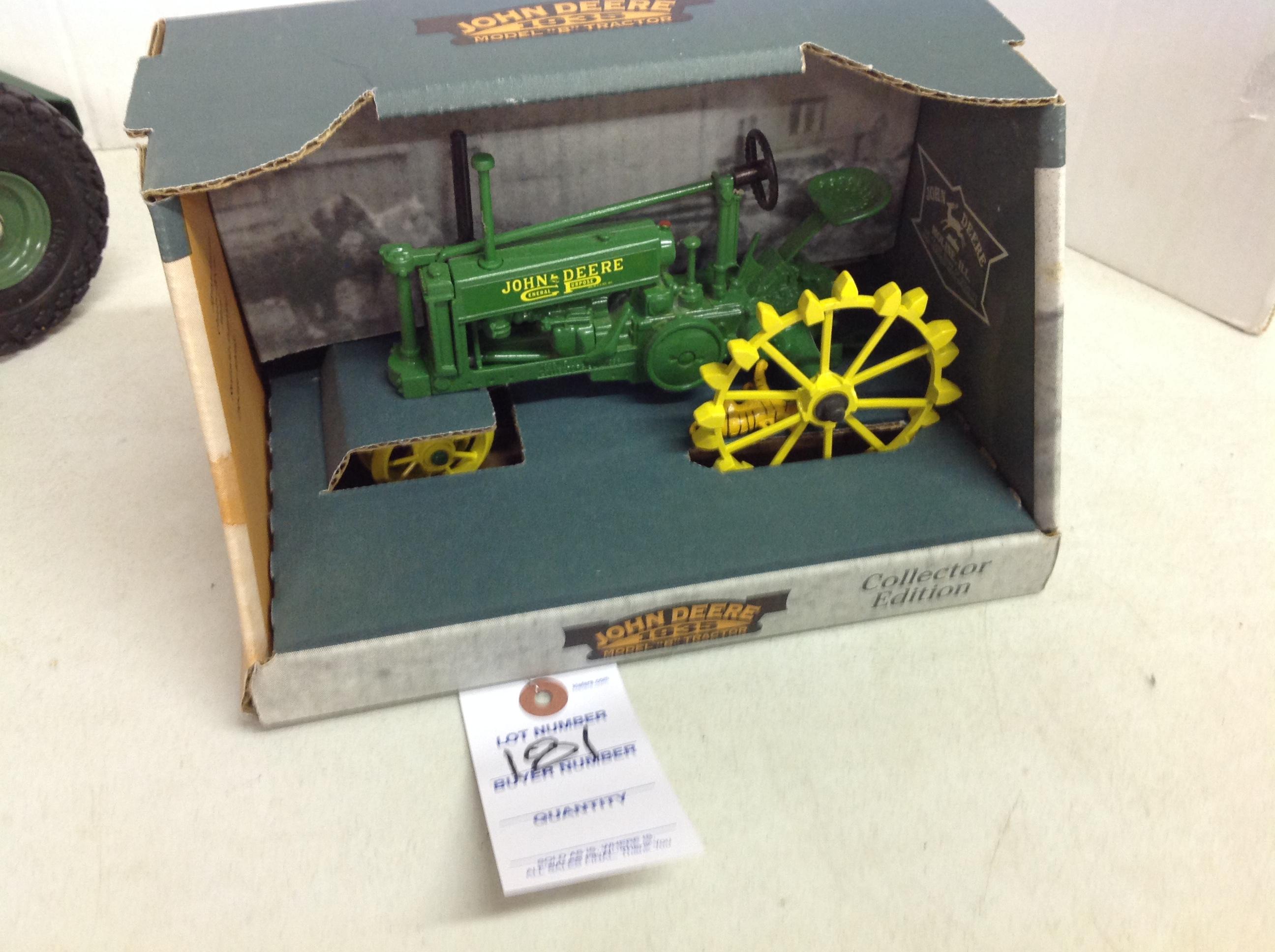 John Deere 1935 Model B tractor, Highly Detailed