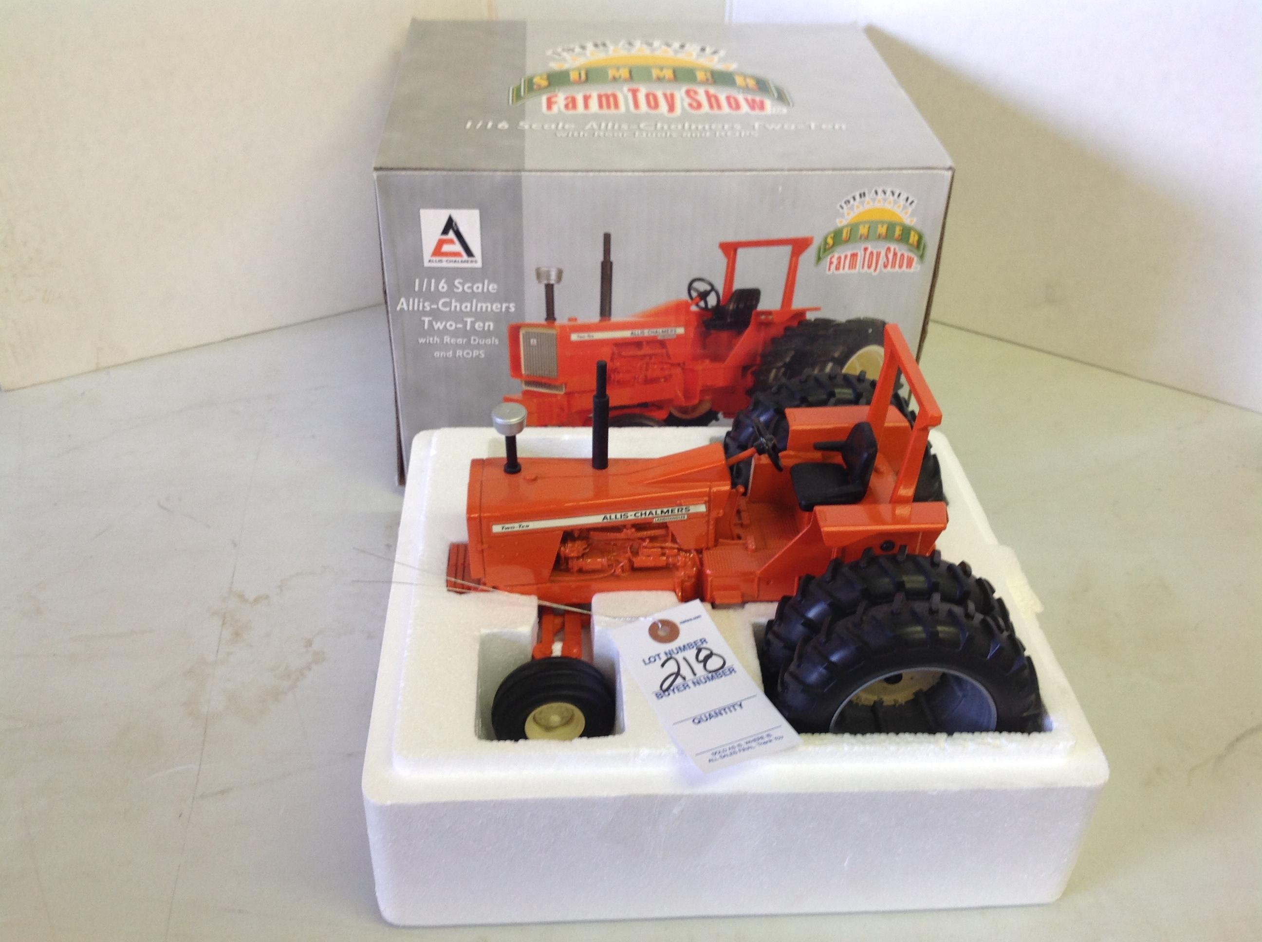 AC Two-Ten w/duals & Rops, 2004 Dyersville, IA 19th Summer Farm Toy Show tr