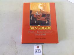 AC Farm Equipment tractor book, Hard Cover, Like New, 1914-1985, published