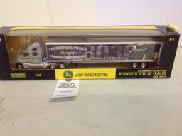 John Deere Kenworth Semi w/trailer 1/64 scale