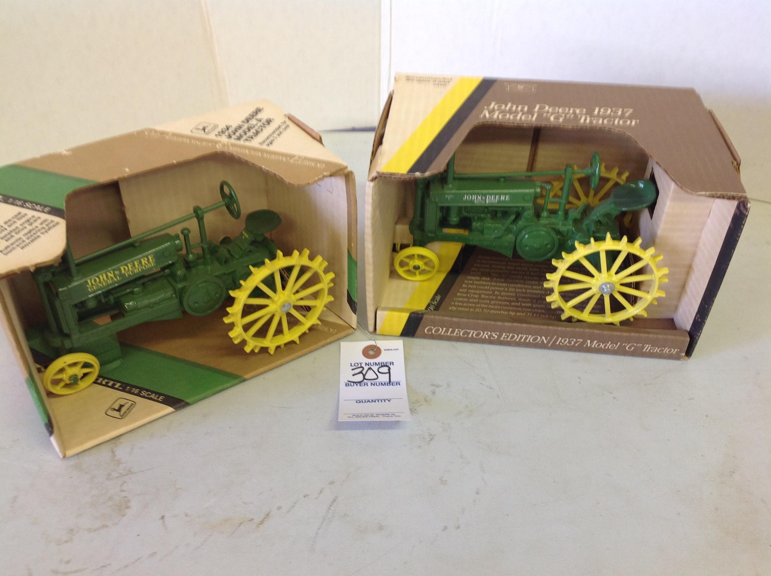 John Deere A 50th Anniv Commemorative Edition, John Deere G Collector Editi