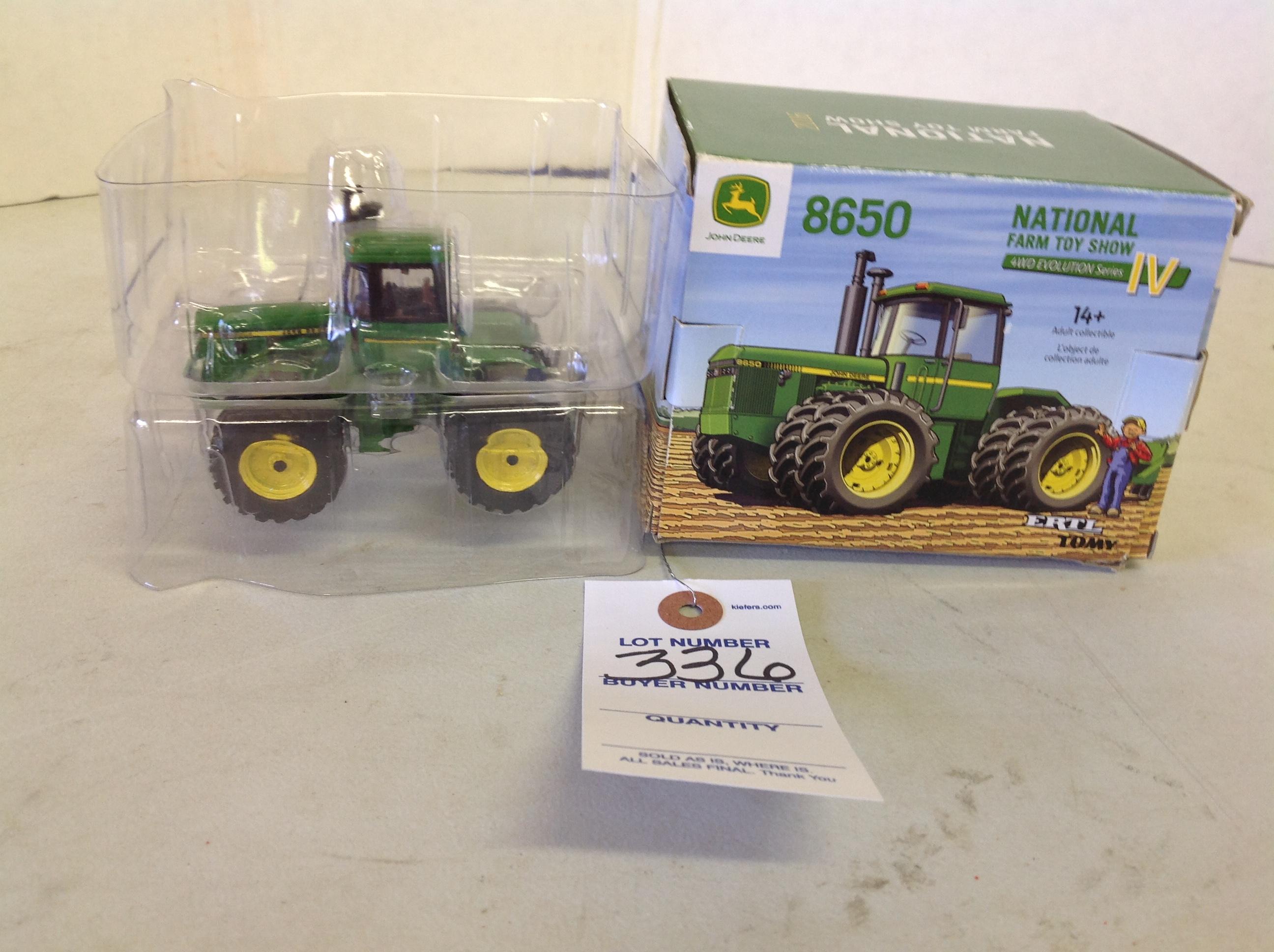 John Deere 8650 4WD Evolution Series IV, National Farm Toy Show