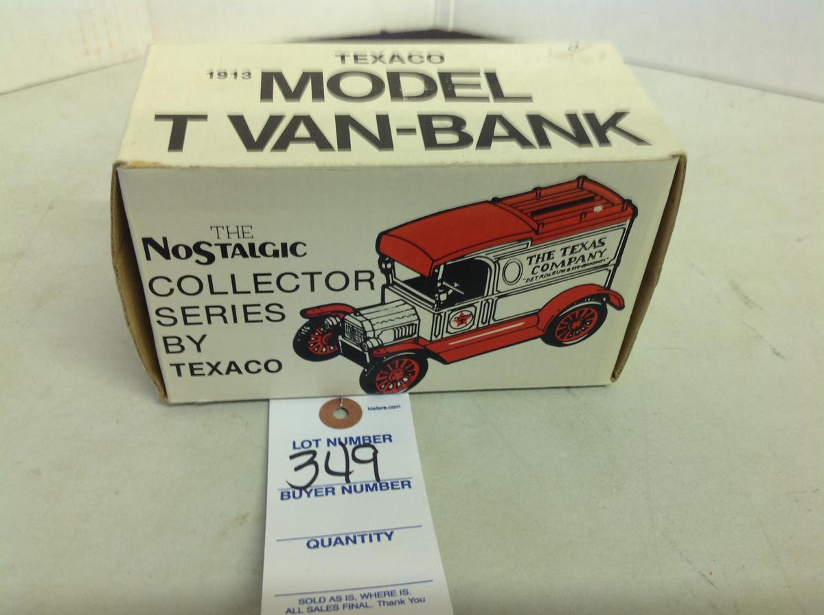 Model T Texaco Van Bank