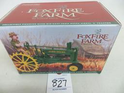 John Deere A tractor, FoxFire Farm Lowell Davis Collectible #5