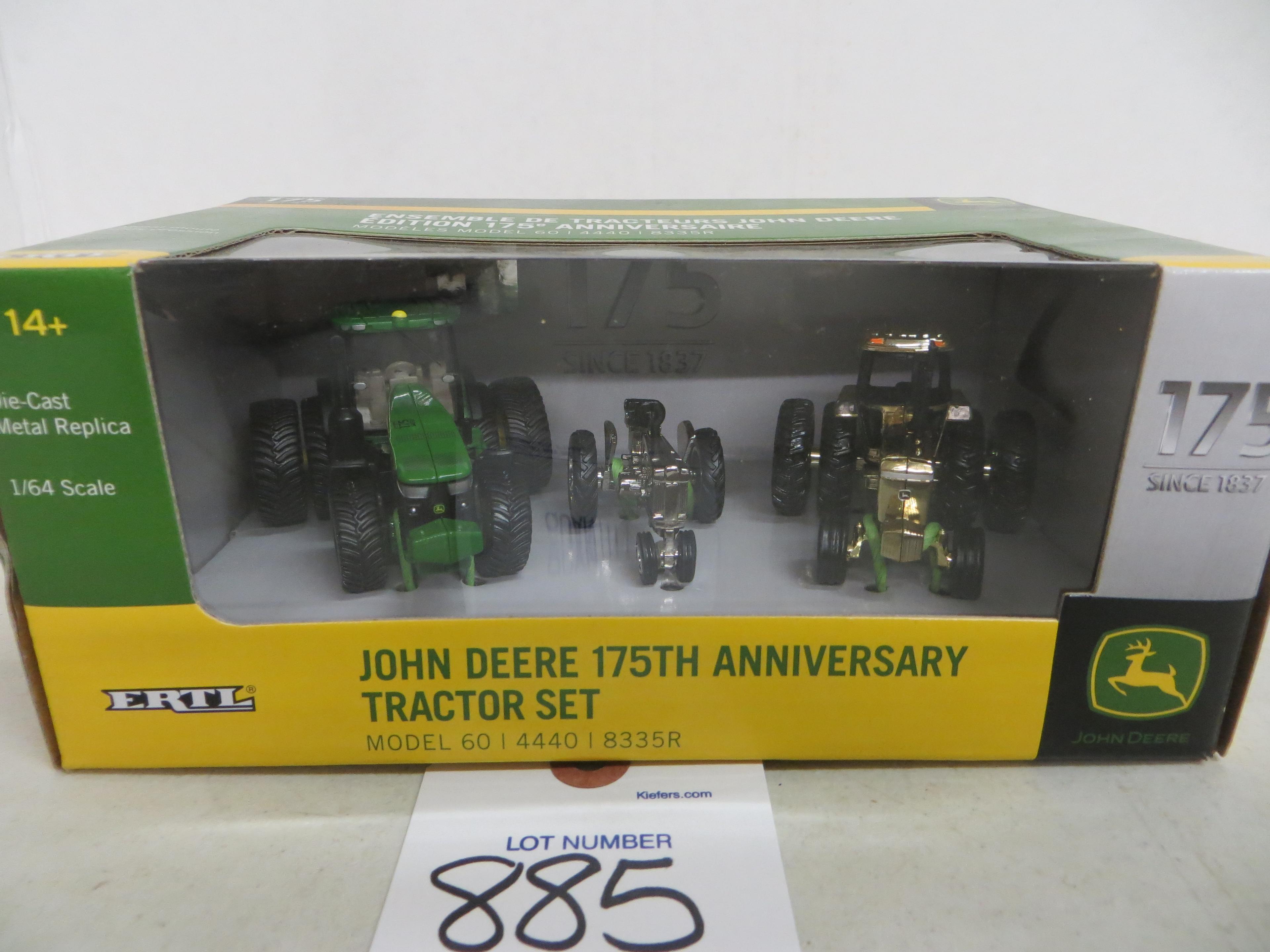 John Deere 175th Anniversary Tractor Set, Model 60/4440/8335R