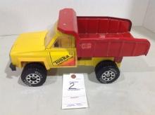 Tonka construction dump truck, 1983 made USA