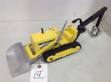 Vintage Structo pressed steel bulldozer, 1960