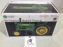 John Deere Unstyled Model B Tractor, Precision #24 Classics