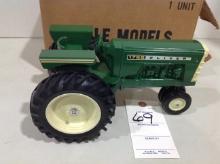 Oliver 1755 tractor w/nf, by Scale Models, made in USA
