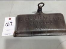 cast iron McCormick Chicago Tool Box lid