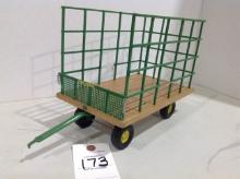 John Deere bale throw rack, custom
