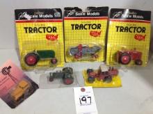 selection of tractors