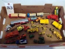 assortment of truck, semi's, construction equipment, micro mini's